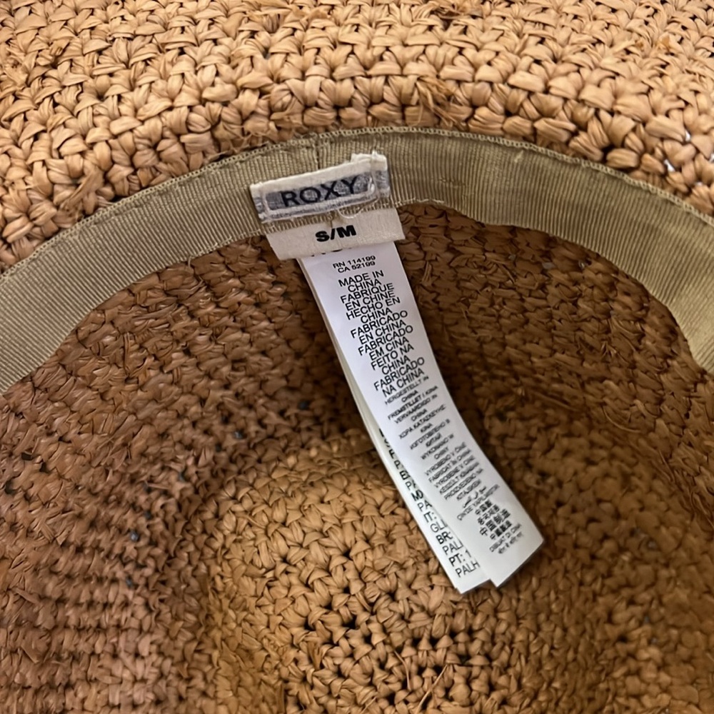 160. Roxy Cantina Straw Hat - Picture 4 of 4